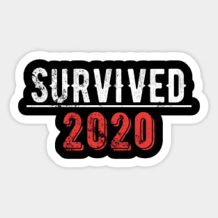 Survived 2020 Sticker